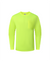 Kiwi Neon hi vis long sleeve safety shirt, front view