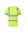 Kiwi Class 3 dual band neon hi vis short sleeve safety shirt, front view