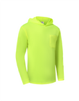 Kiwi High Visibility Neon Long Sleeve Safety Hoodie [75000]