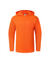 Kiwi Orange hi vis safety hoodie, front view