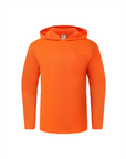 Kiwi High Visibility Orange Long Sleeve Safety Hoodie [75100]