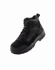 Kiwi Trek Black Suede/Nylon Steel Toe Water Resistant Work Boots [R63400]