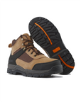 Kiwi Trek Wheat Suede/Nylon 5" Steel Toe Water Resistant Work Boots [P69002]