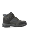 Kiwi Trek Grey steel toe work boots, outside view