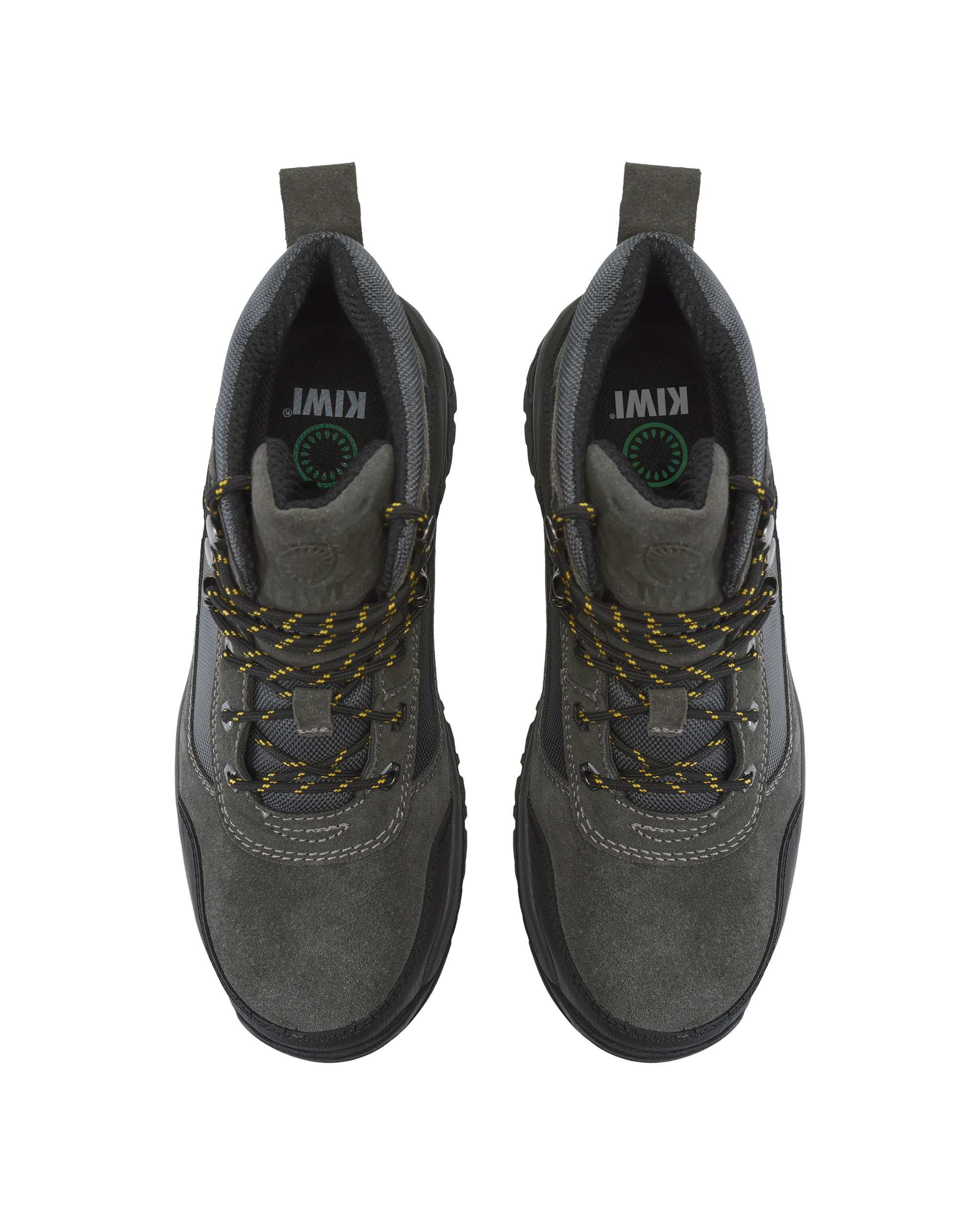 Kiwi Trek Grey Suede/Nylon 5" Steel Toe Water Resistant Work Boots [P69003]