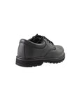 Diehard Black Oxford Slip Resistant Work Shoes [82440]