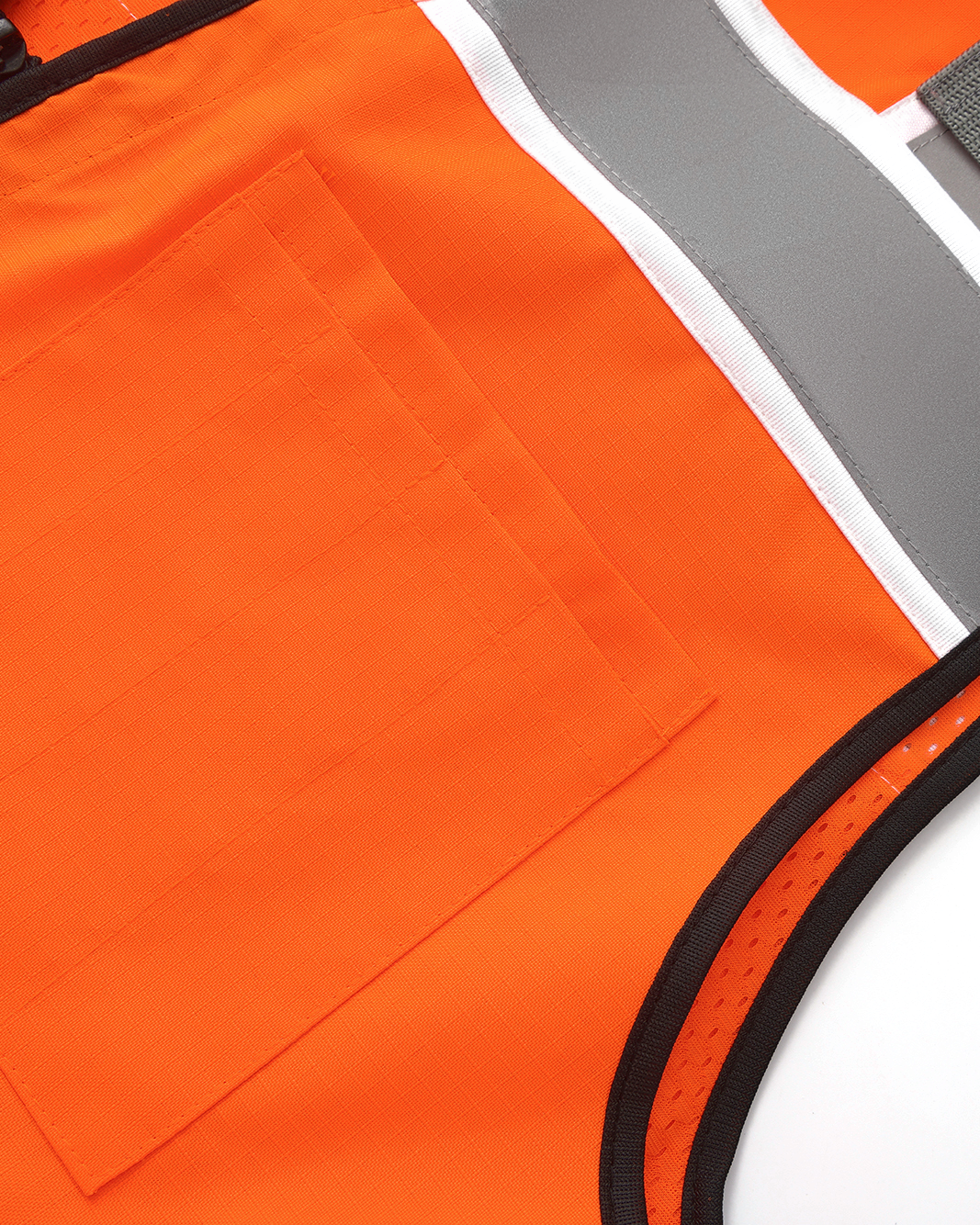 TerraWeave ripstop chest pocket on the Kiwi Sightline 704 vest