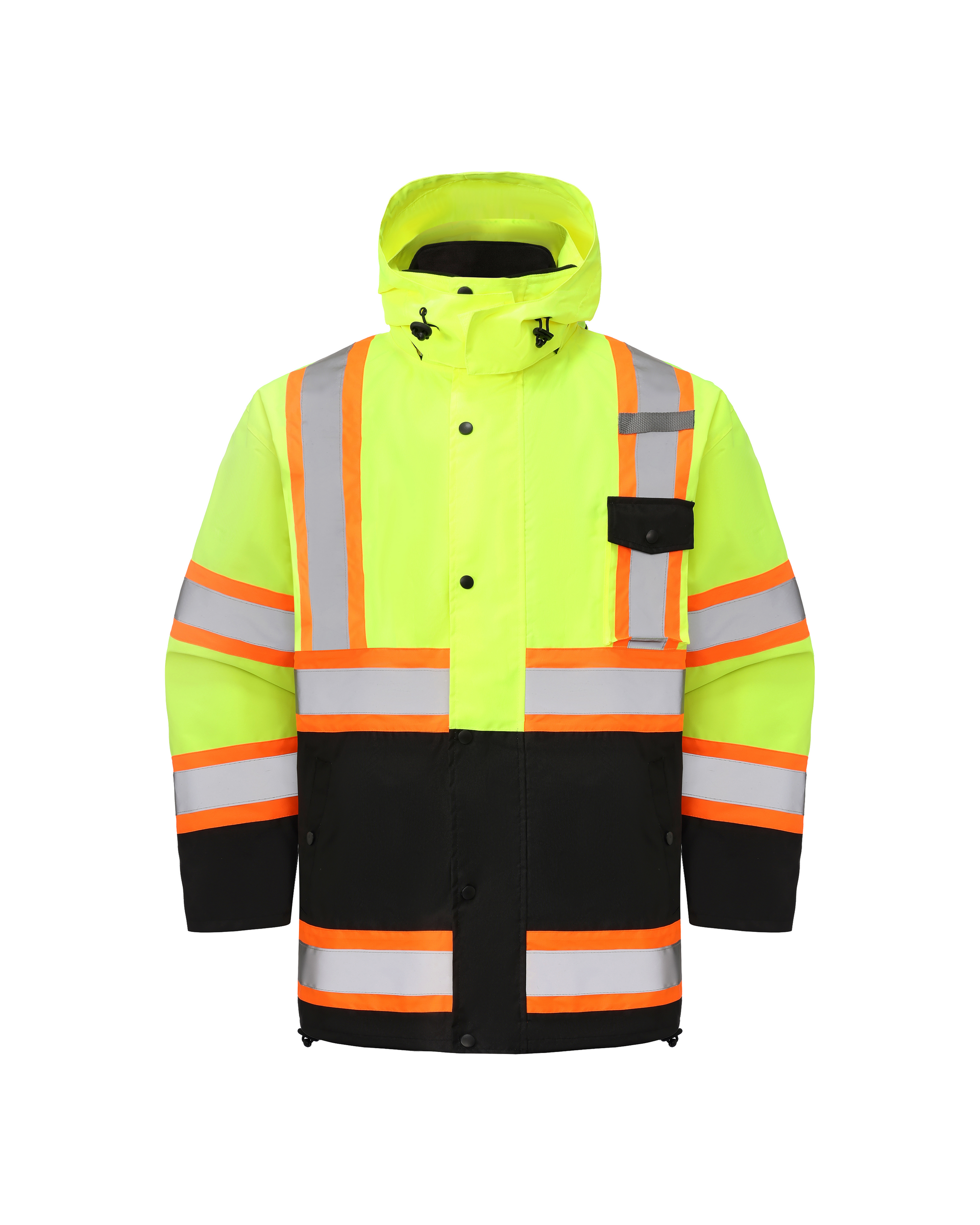 ANSI Class 3 hi-vis safety jacket