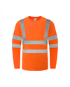 Ideal Club Orange Class 3 shirt – hi-vis reflective safety workwear